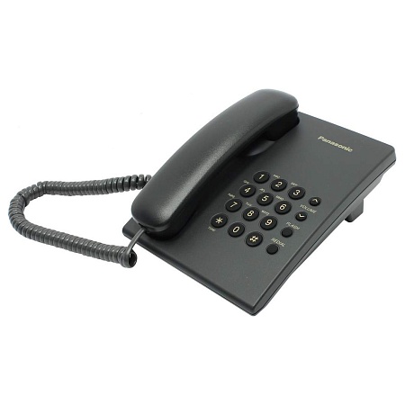 Проводной телефон Panasonic KX-TS2350 (RUB) Черный