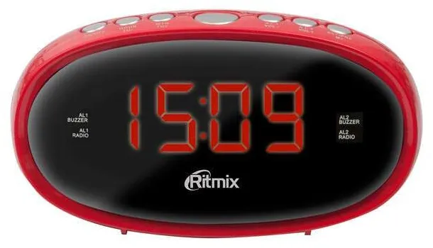 Радиочасы Ritmix RRC-616 Red