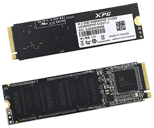 SSD накопитель 512 GB ADATA SX6000 Pro ASX6000PNP-512GT-C M.2 PCIe