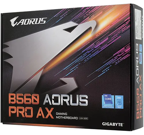 Материнская плата Gigabyte B560 AORUS PRO AX