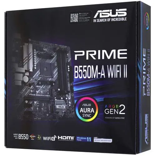 Материнская плата ASUS PRIME B550M-A WIFI II D4