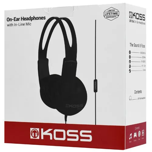 Гарнитура Koss UR10i K black