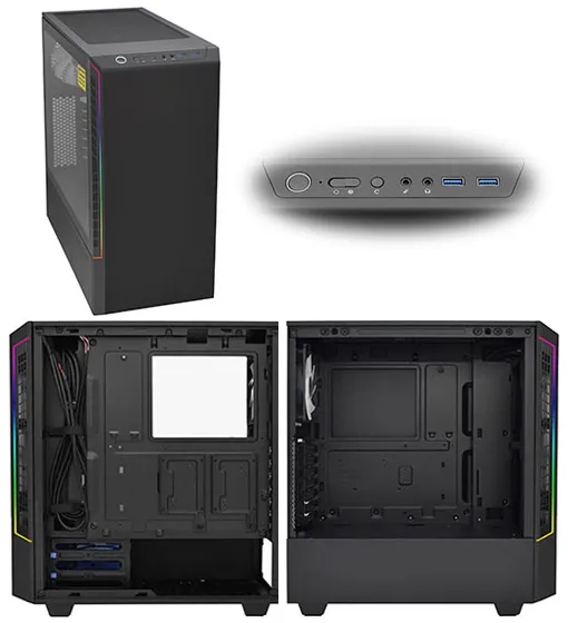 Корпус для ПК GameMax T802E Panda ECO