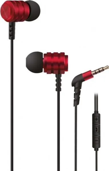 Наушники 2E X1 Extra Bass Mic Red 2E-IEX1RD