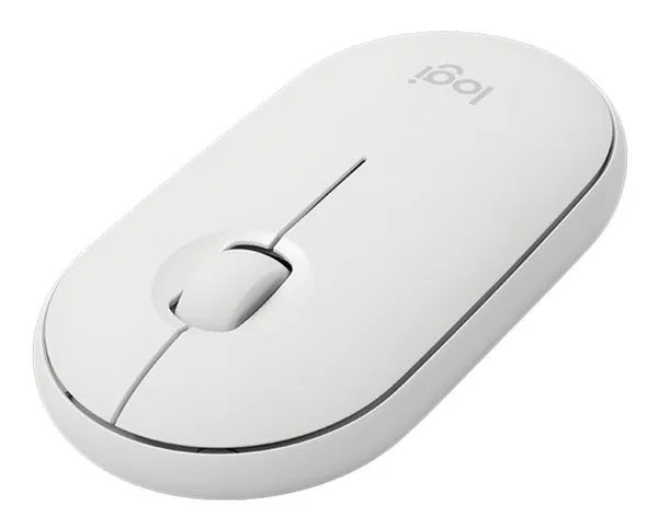 Компьютерная мышь Logitech M350 Pebble Wireless white