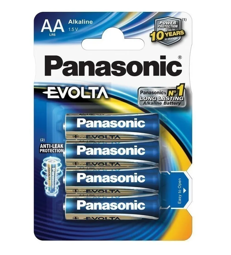 Батарейки Panasonic Evolta LR6EGE/4BP тип АА