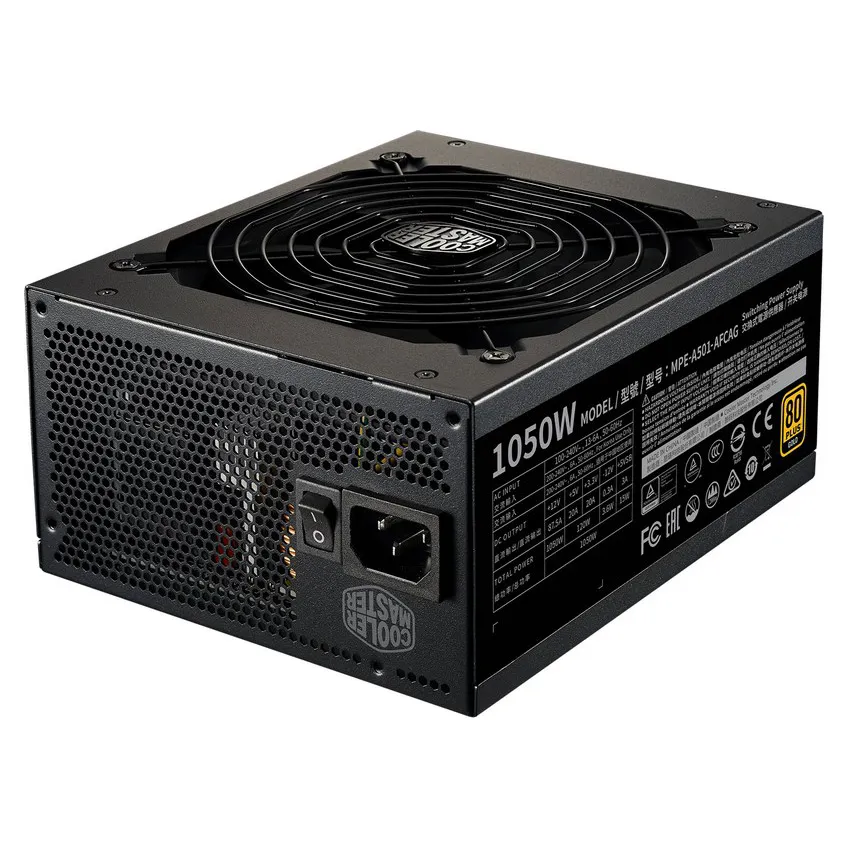 Блок питания 750W CoolerMaster MWE GOLD 1050 V2 MPE-A501-AFCAG-EU