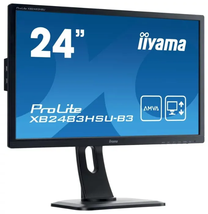 Монитор 23.8" Iiyama ProLite XB2483HSU-B3 C