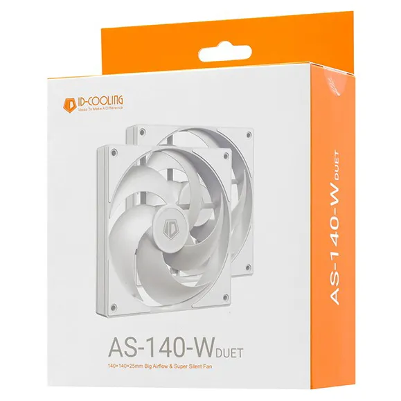 Кулера для корпуса ID-Cooling AS-140-W DUET