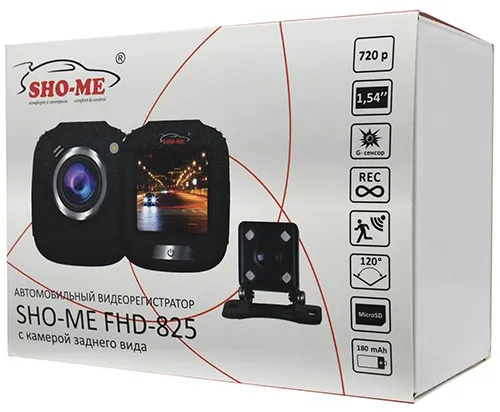 Видеорегистратор Sho-Me FHD-825