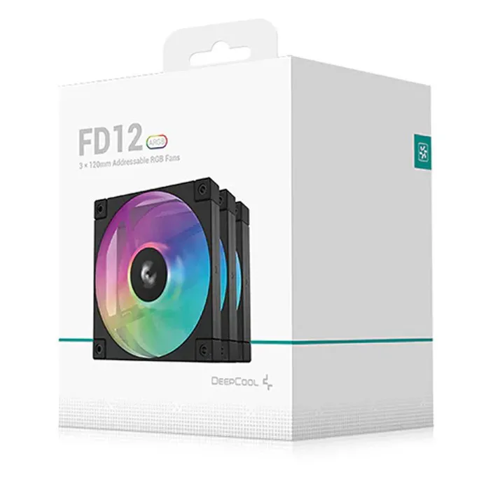 Комплект кулеров Deepcool FD12 ARGB-3 в1