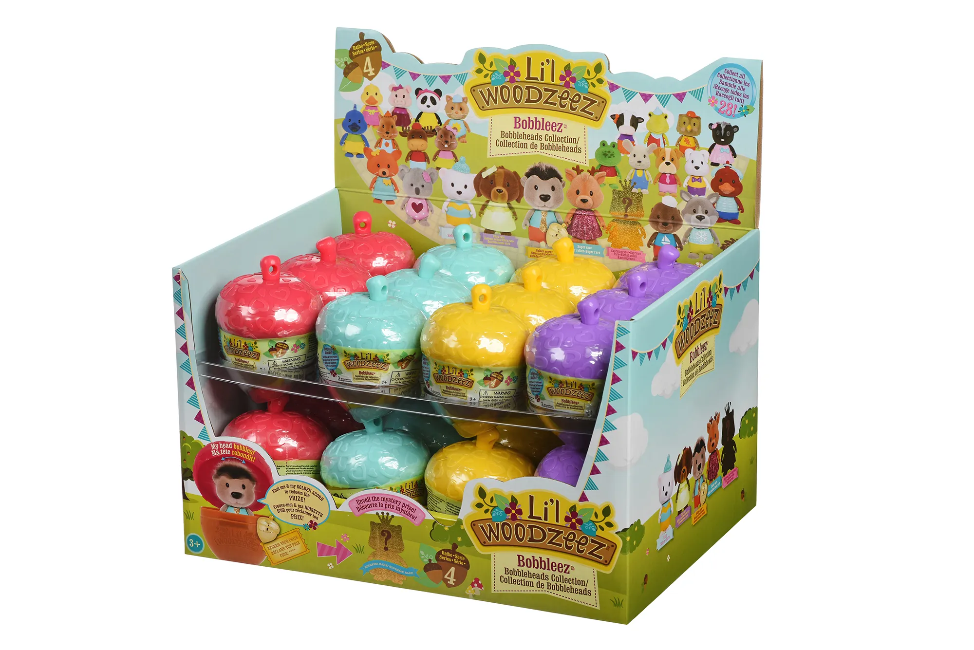 Игрушка LI'L WOODZEEZ BOBBLEHEAD СЮРПРИЗ. СЕРИЯ 4 64400GTZ