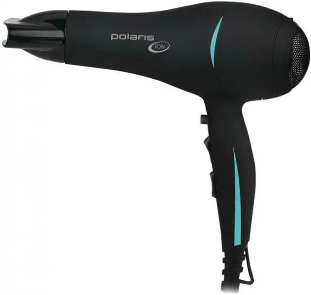 Фен Polaris PHD 2033Ti Черно-бирюзовый