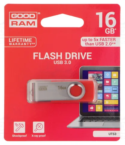 USB Флеш 16Gb 3.0 GOODRAM UTS3-0160R0R11