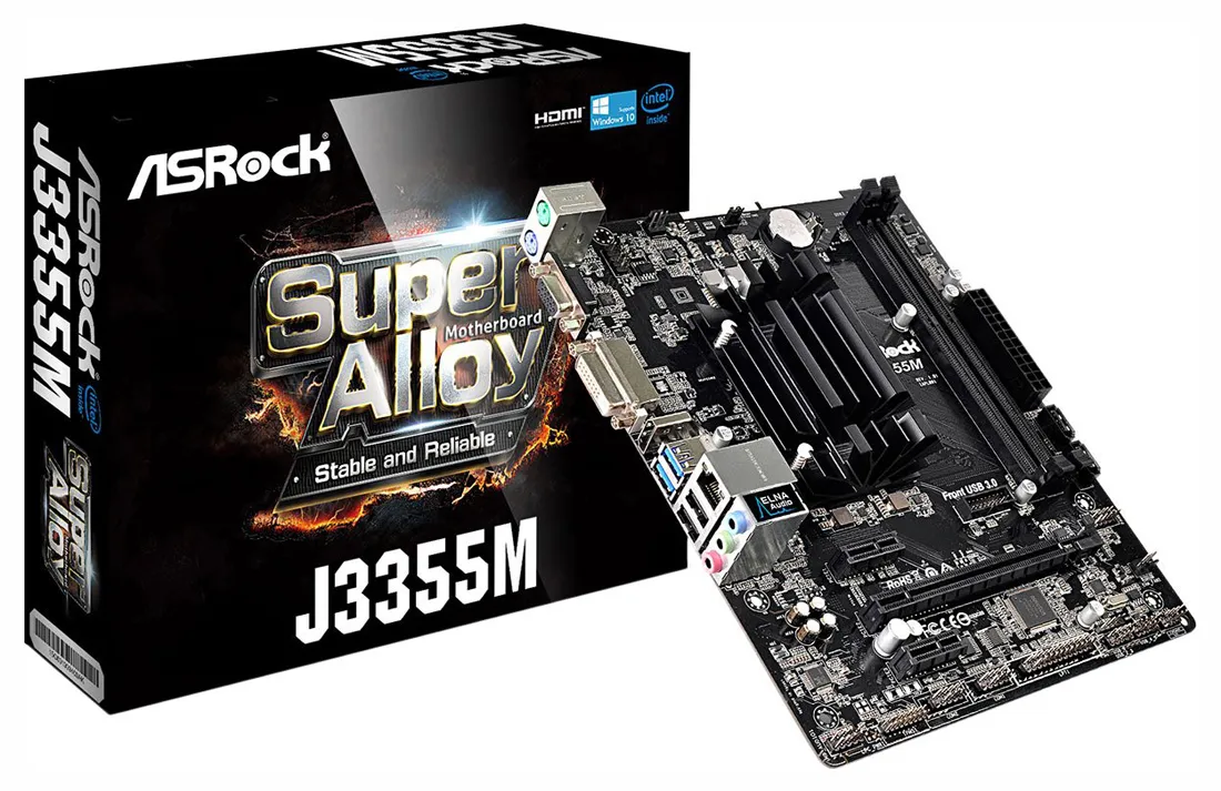 Материнская плата ASRock J3355M