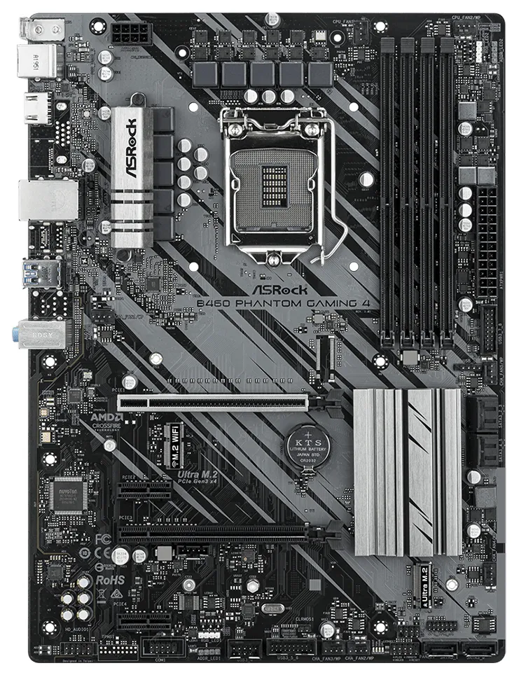 Материнская плата ASRock B460 PHANTOM GAMING 4