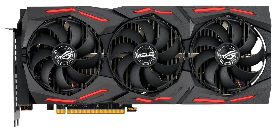Видеокарта 8Gb ASUS RX 5700 OC GAMING ROG-STRIX-RX5700-O8G-GAMING