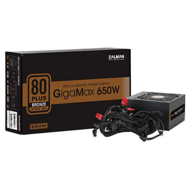 Блок питания Zalman GigaMax 650W ZM650-GVⅡ Bronze