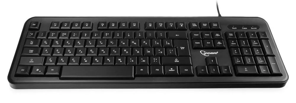 Клавиатура Gembird KB-200L black