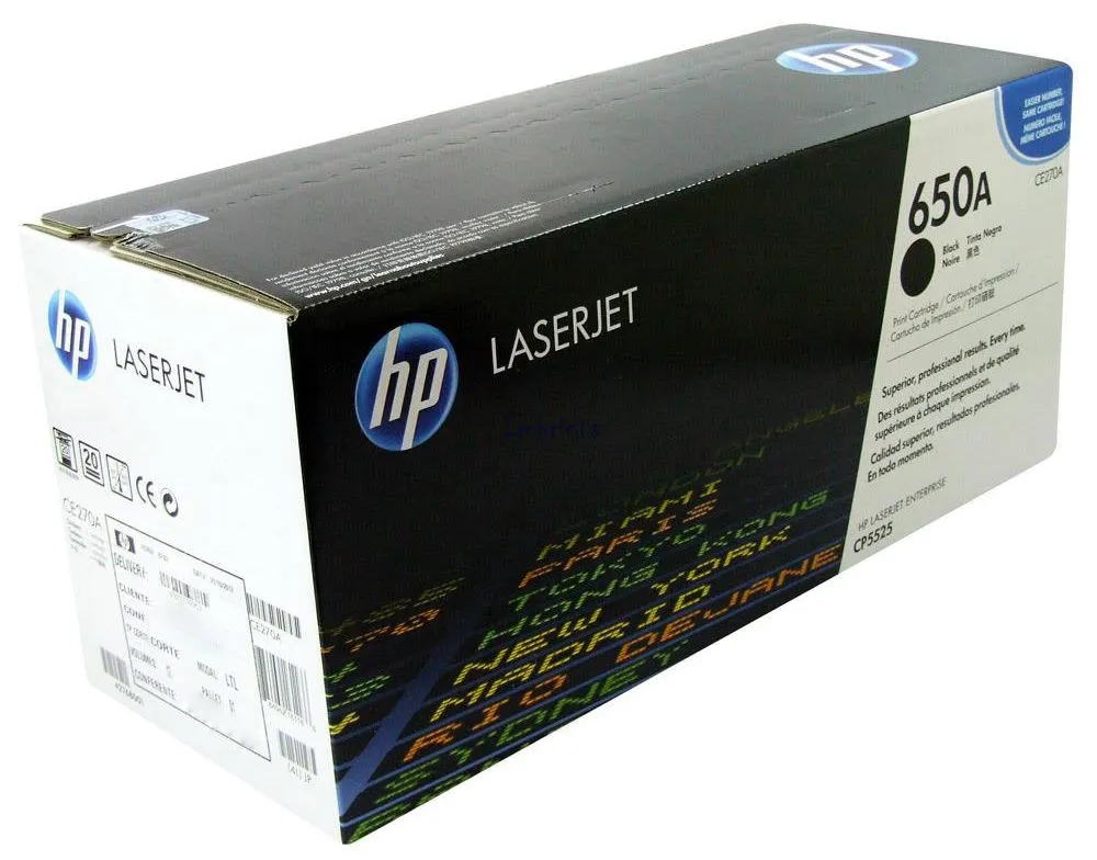 Картридж HP CE270A Black