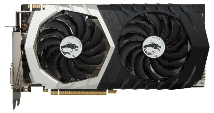 Видеокарта MSI GeForce GTX 1070 Quick Silver
