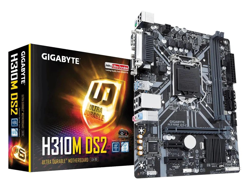 Материнская плата GIGABYTE H310M DS2 1.0 GAH31MDS2-00-G