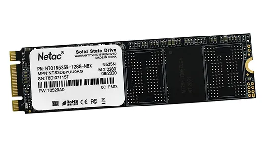 SSD накопитель 128GB Netac N535N
