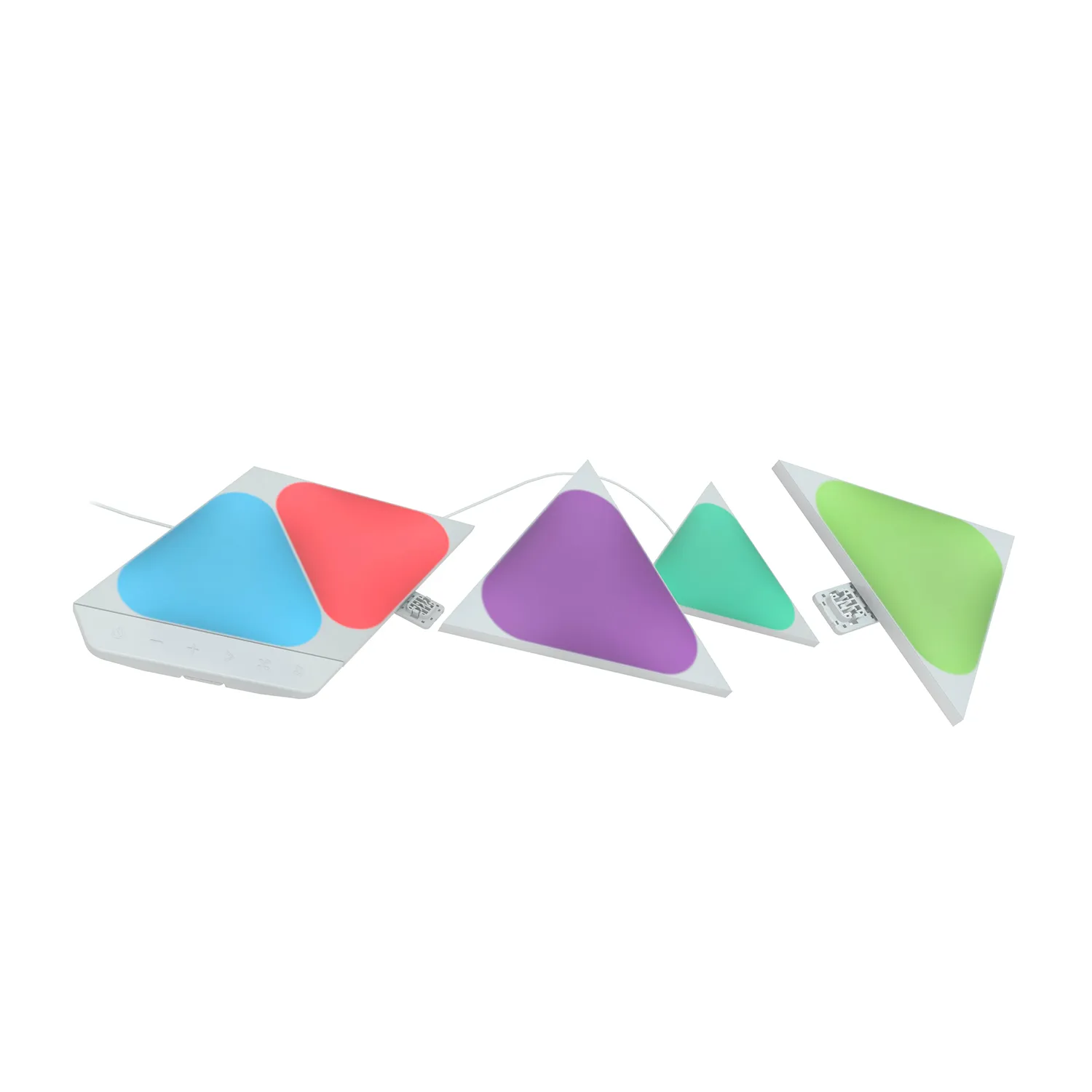 Smart lighting Starter kit Nanoleaf Shapes, Triangles Mini, (NL48-5002TW-5PK), White, 5 Pack