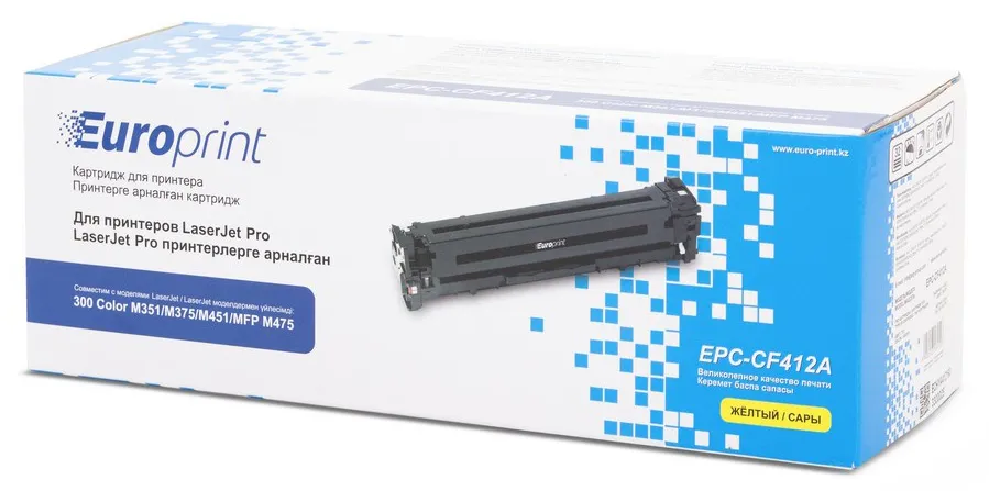 Картридж Europrint EPC-CF412A Жёлтый