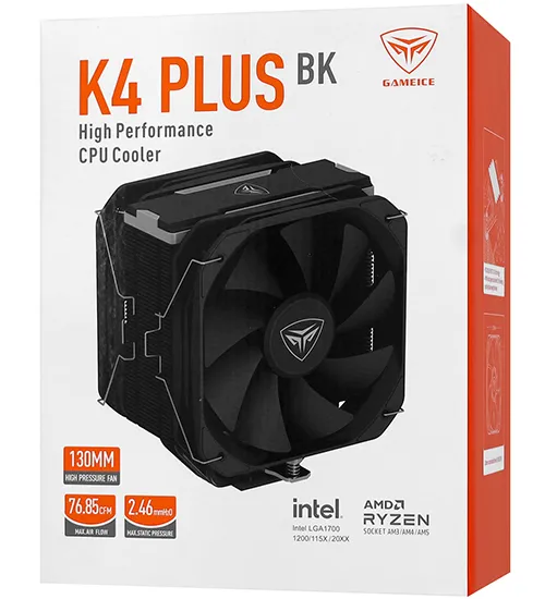 Кулер для процессора PCCooler K4 PLUS BK