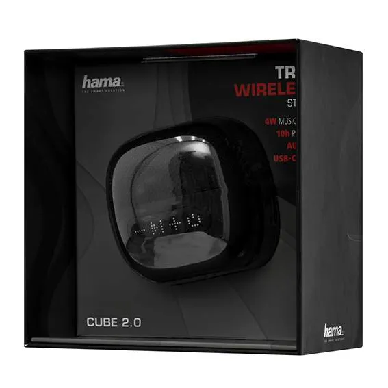 Акустическая система Hama Cube 2.0 black
