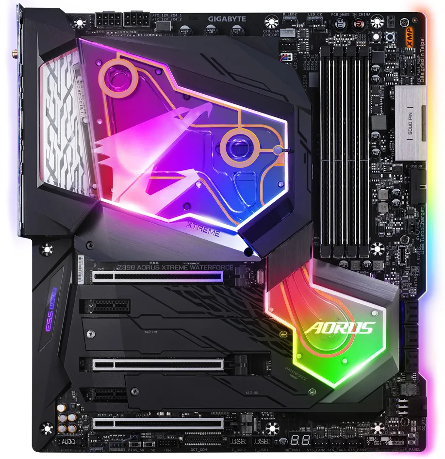 Материнская плата Gigabyte Z390 Aorus Xtreme Waterforce