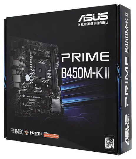 Материнская плата ASUS PRIME B450M-K II