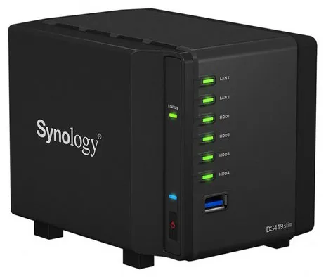 Сетевой накопитель NAS Synology DiskStation DS419slim