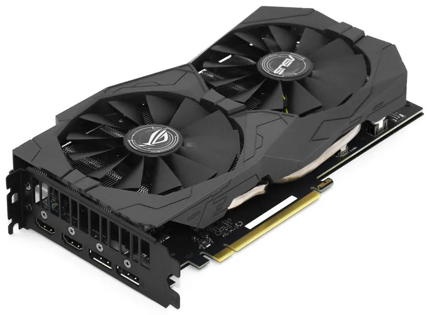 Видеокарта 6Gb Asus STRIX GTX 1660 Super ROG-STRIX-GTX1660S-O6G-GAMING