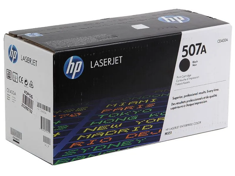 Картридж HP CE400A 507A Black