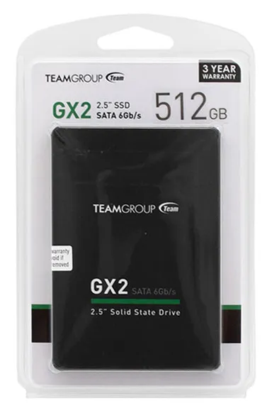 SSD накопитель 512 GB Team Group GX2 T253X2512G0C101