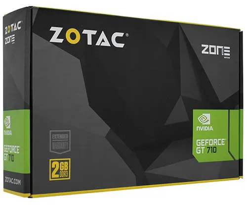 Видеокарта 2 GB Zotac GT 710 Zone Edition ZT-71302-20L