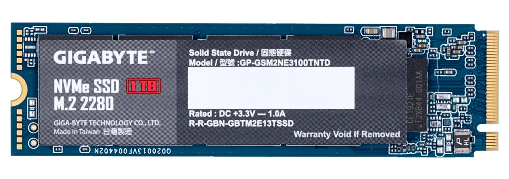 SSD накопитель 1TB Gigabyte GP-GSM2NE3100TNTD