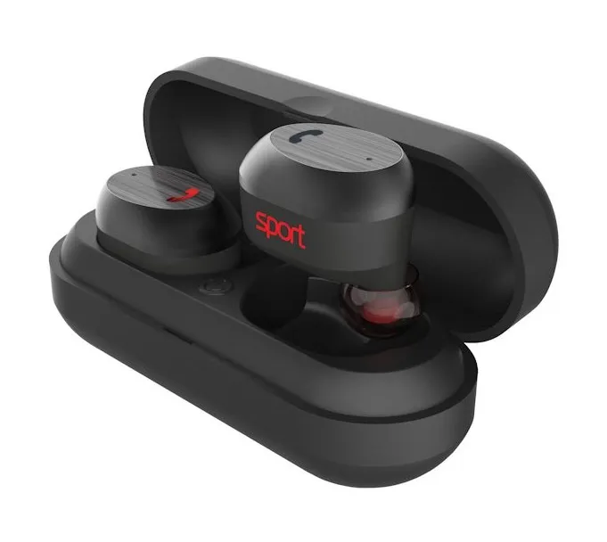 Bluetooth Гарнитура Elari NanoPods Sport Черный