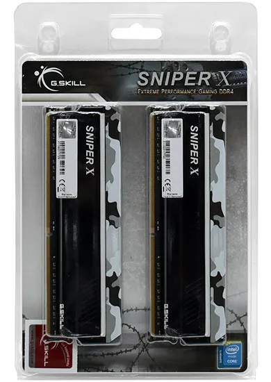 Оперативная память 16 GB kit G.Skill Sniper X F4-2666C19D-16GSXW