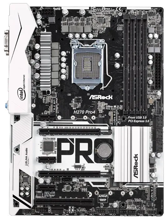 Материнская плата ASRock H270 PRO4