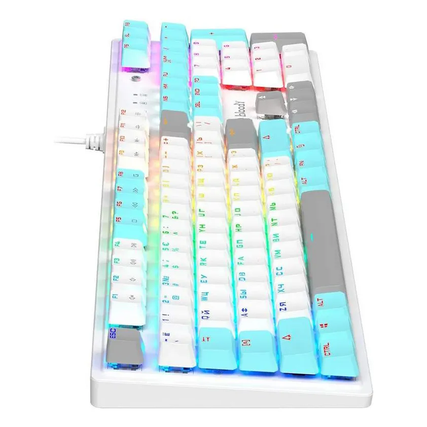 Клавиатура игровая Bloody S510R-Icy White Brown
