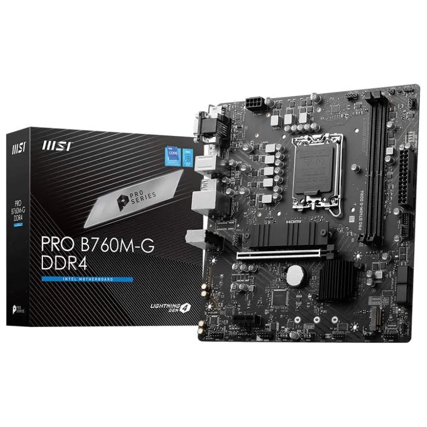 Материнская плата MSI PRO B760M-G D4