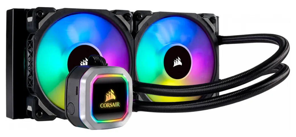 Водяное охлаждение Corsair H100i RGB Platinum CW-9060039-WW