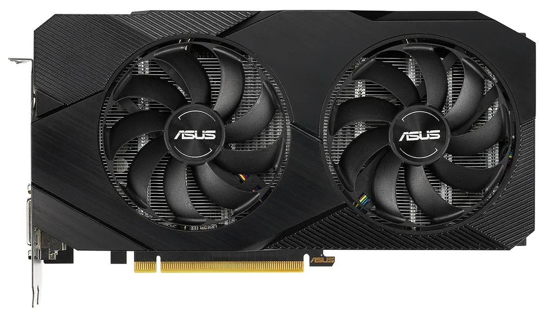 Видеокарта 6 GB ASUS GTX 1660 SUPER DUAL-GTX1660S-6G-EVO