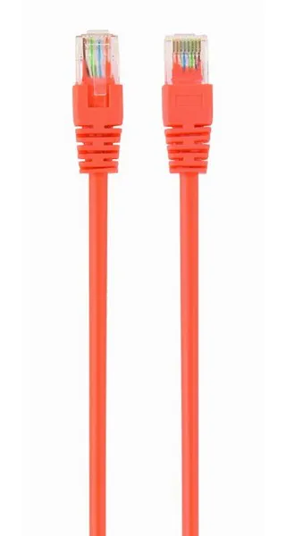 Патч корд UTP 5e-Cat 0.5 m Cablexpert PP12-0.5M/O оранжевый