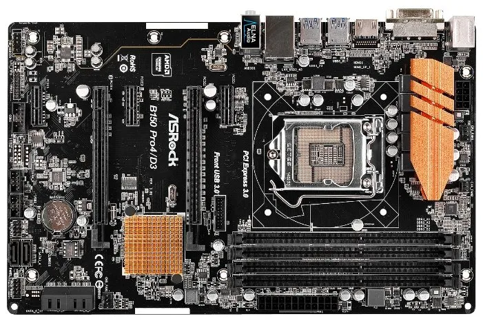 Материнская плата ASRock B150 PRO4/D3