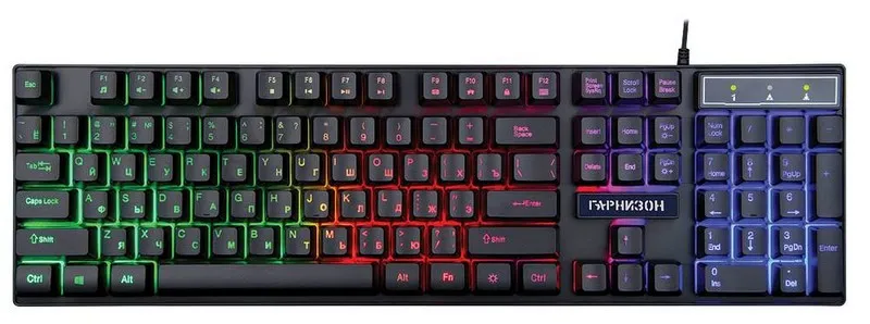 Клавиатура USB Гарнизон GK-200GL black
