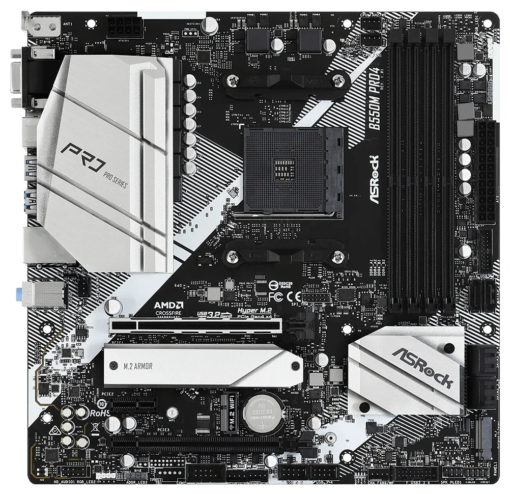 Материнская плата ASRock B550M PRO4